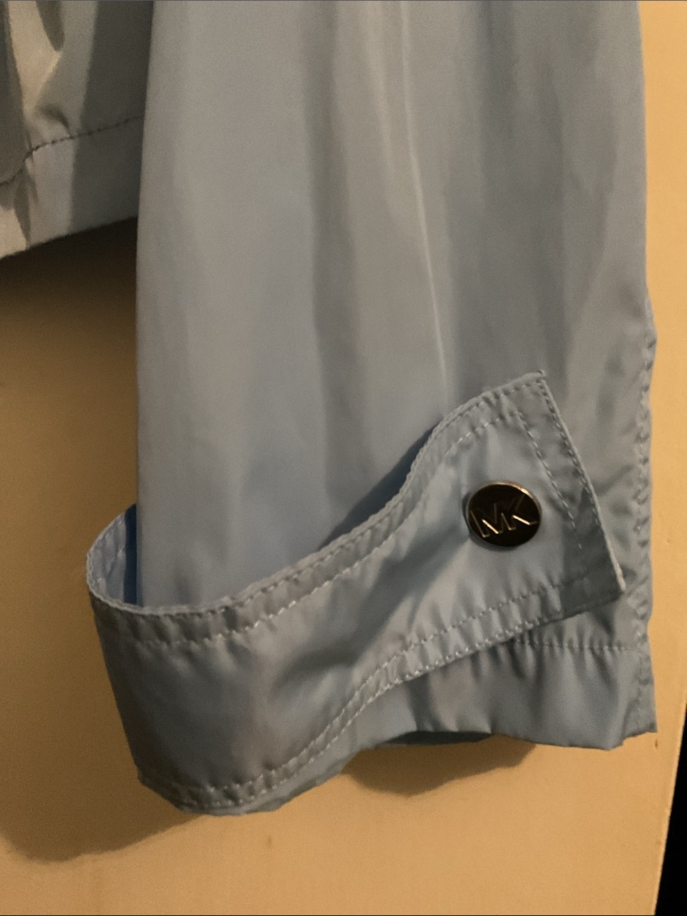 Michael Kors Light Blue Hooded Jacket - Picture 7 of 7